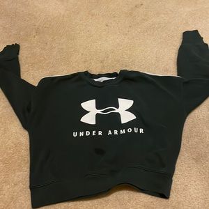 Under armor black white cold gear size YLG/JG/G